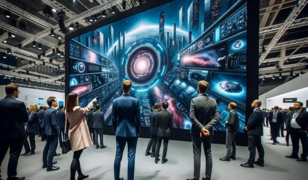 Hoe led-video walls de presentatie van tech producten transformeren