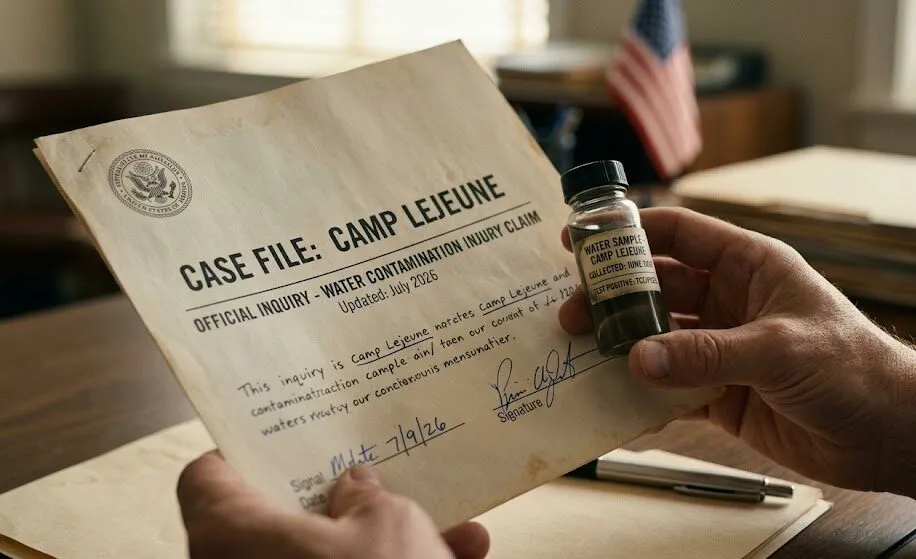 Camp Lejeune water contamination lawsuit