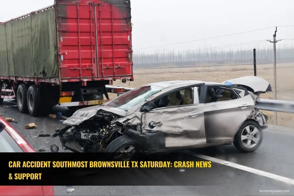 car accident southmost brownsville tx saturday