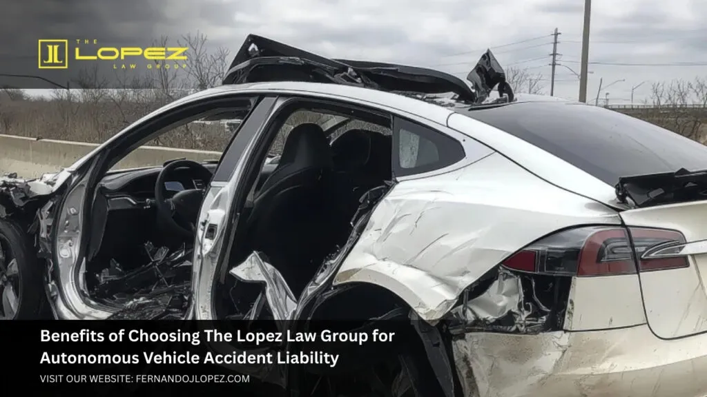 Autonomous Vehicle Accident Liability Expert Legal Guidance 2 Benefits of Choosing The Lopez Law Group for Autonomous Vehicle Accident Liability