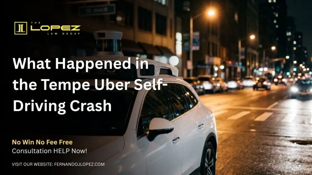 uber autonomous vehicle backup driver liability when causes accident