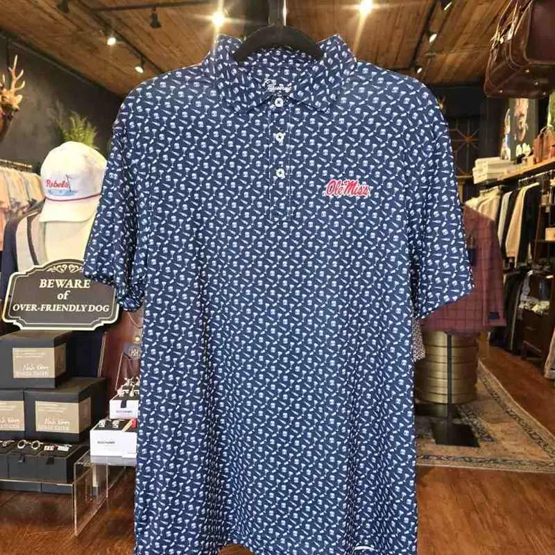 Bluecrest Day Drinker Performance Polo Ole Miss