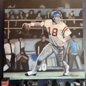 Archie Manning Painting (David Grizzle)