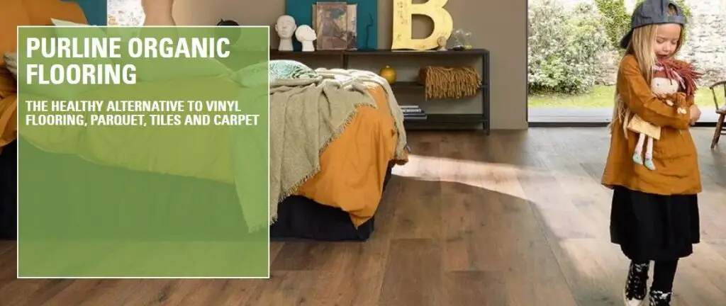 Wineo Purline Organic Flooring Banner - An alternative to rigid core luxury vinyl flooring