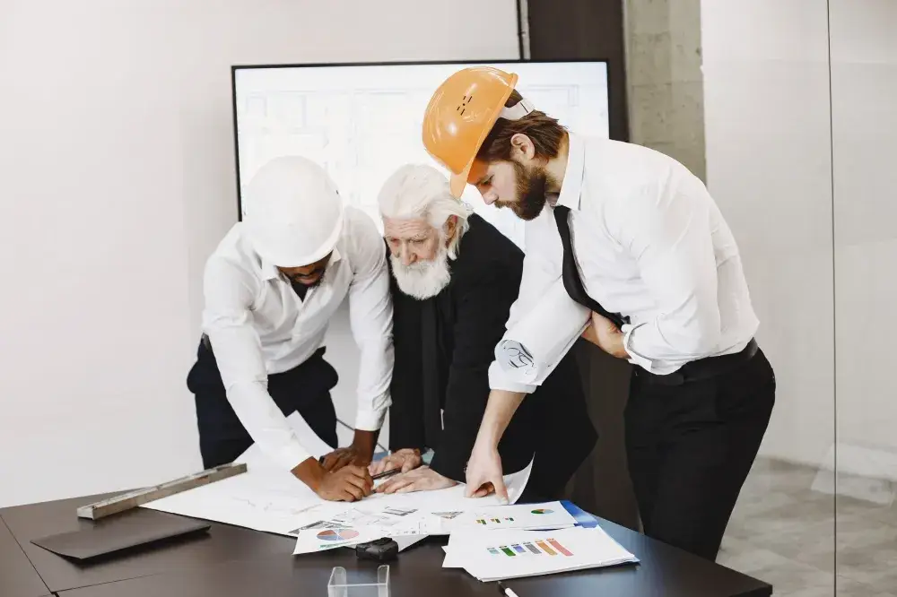 On-site IT engineer testing network connectivity in a Dubai office environment