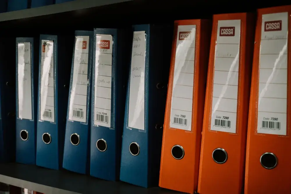 Team members accessing shared files on a local office NAS network in Dubai