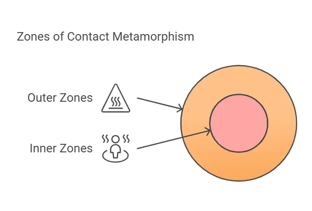 Zones of Contact Metamorphism