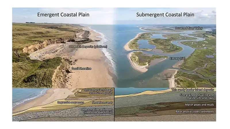 Types of Coastal Plains