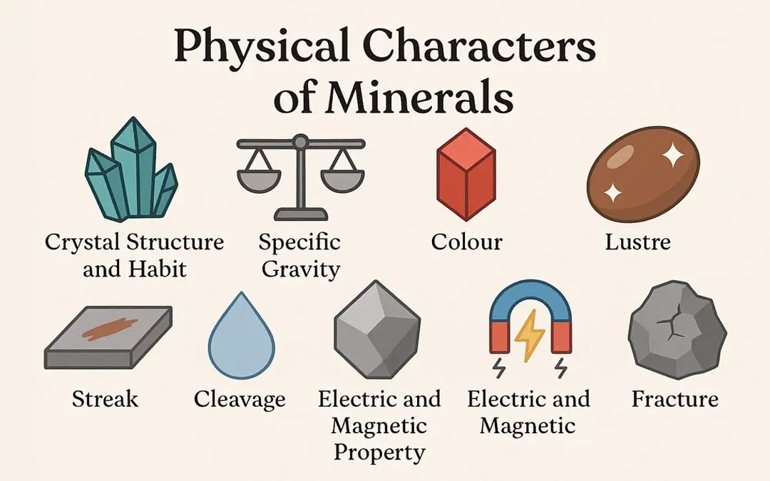 characteristics of minerals