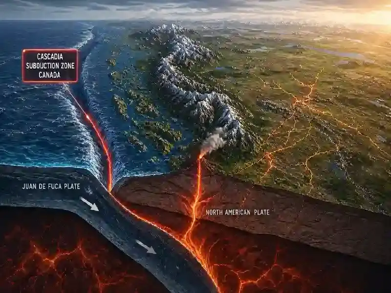 Cascadia subduction zone Canada