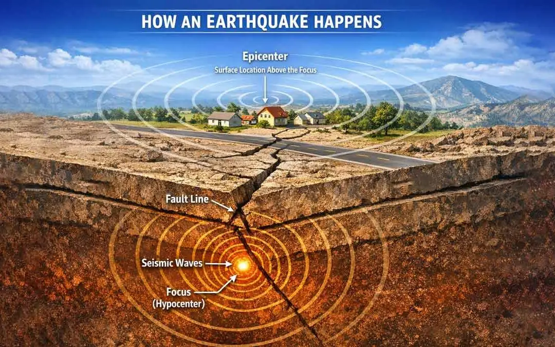 Earthquake Diagram