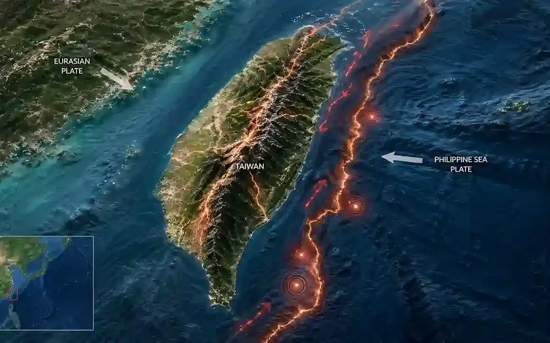 Earthquakes in Taiwan