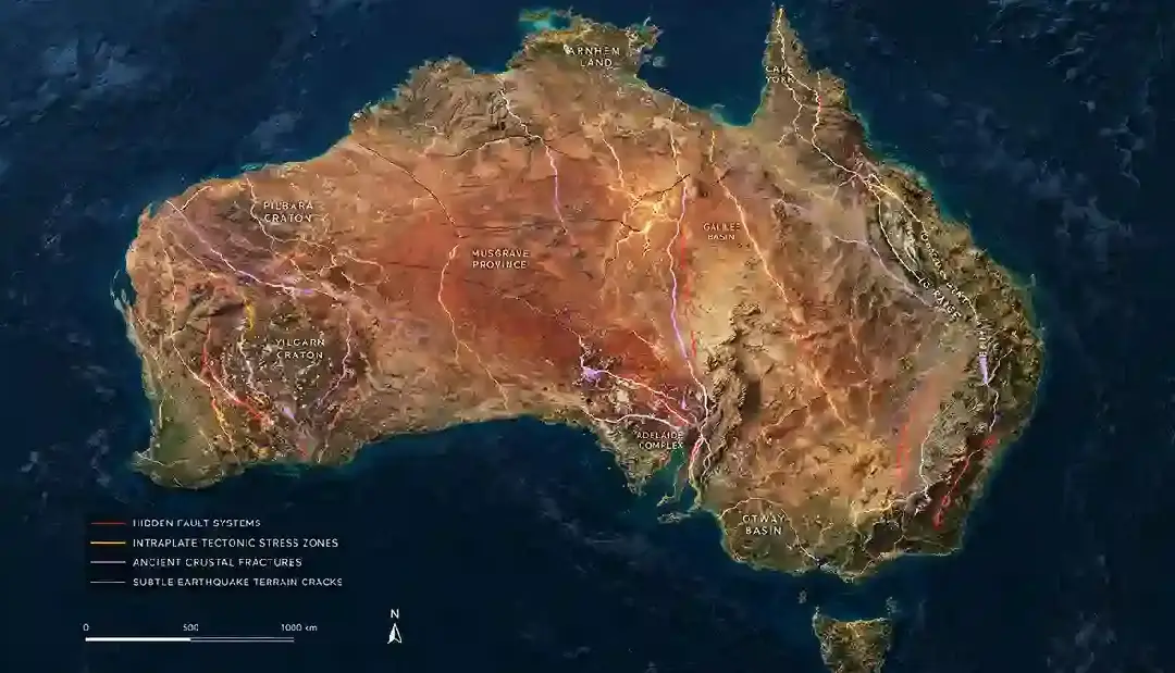 Australia’s earthquakes