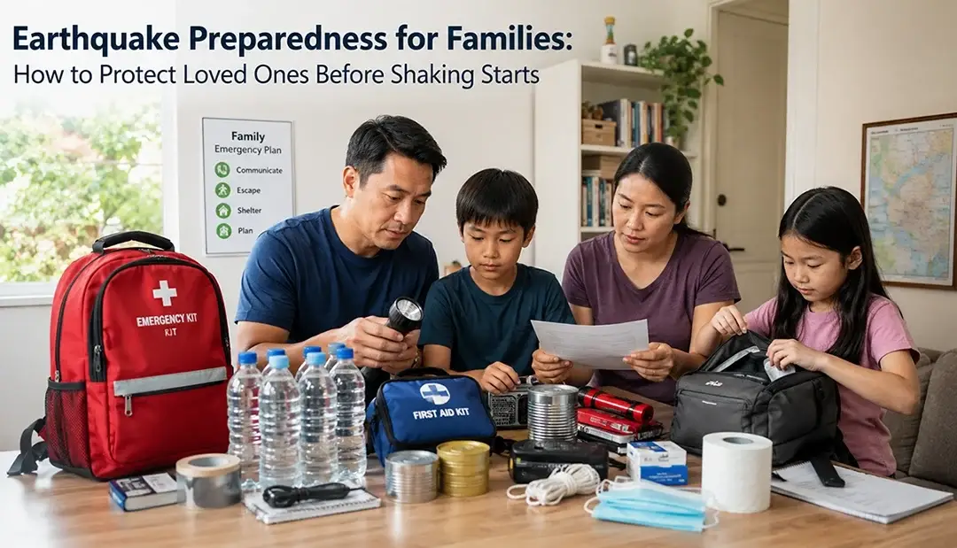 Earthquake Preparedness for Families