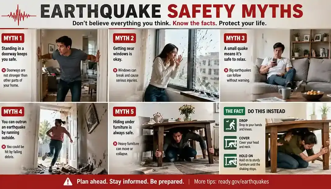 Earthquake Safety Myths
