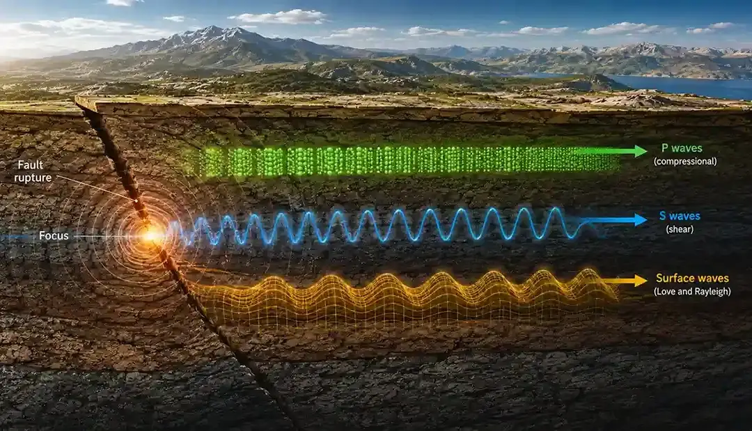 Earthquake Wave Types Explained