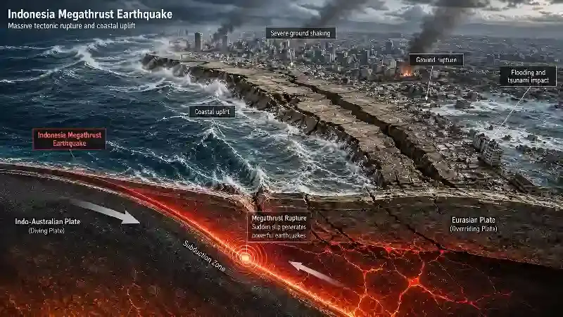 Indonesia megathrust earthquake