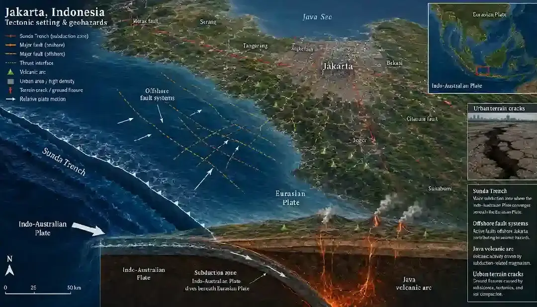 Jakarta Earthquakes