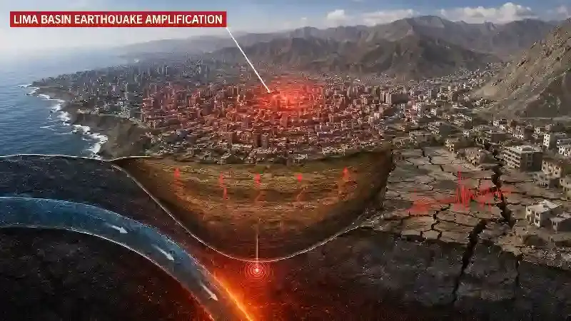Lima basin earthquake amplification