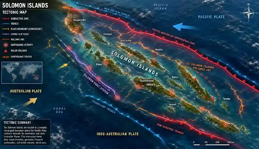 Solomon Islands Earthquakes