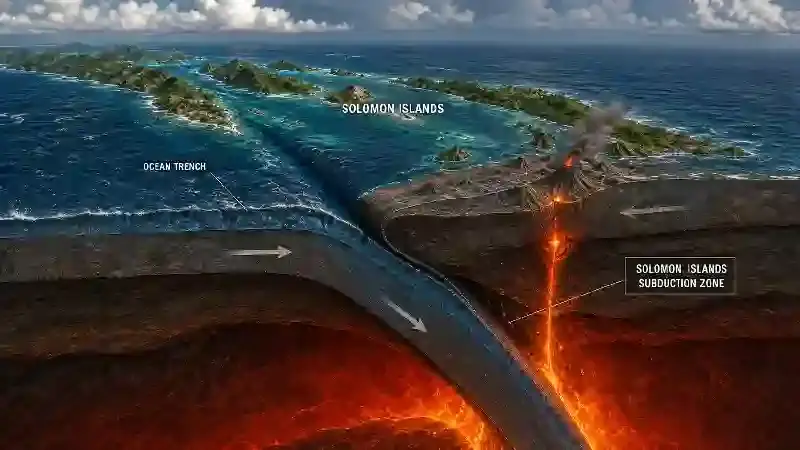 Solomon Islands subduction zone