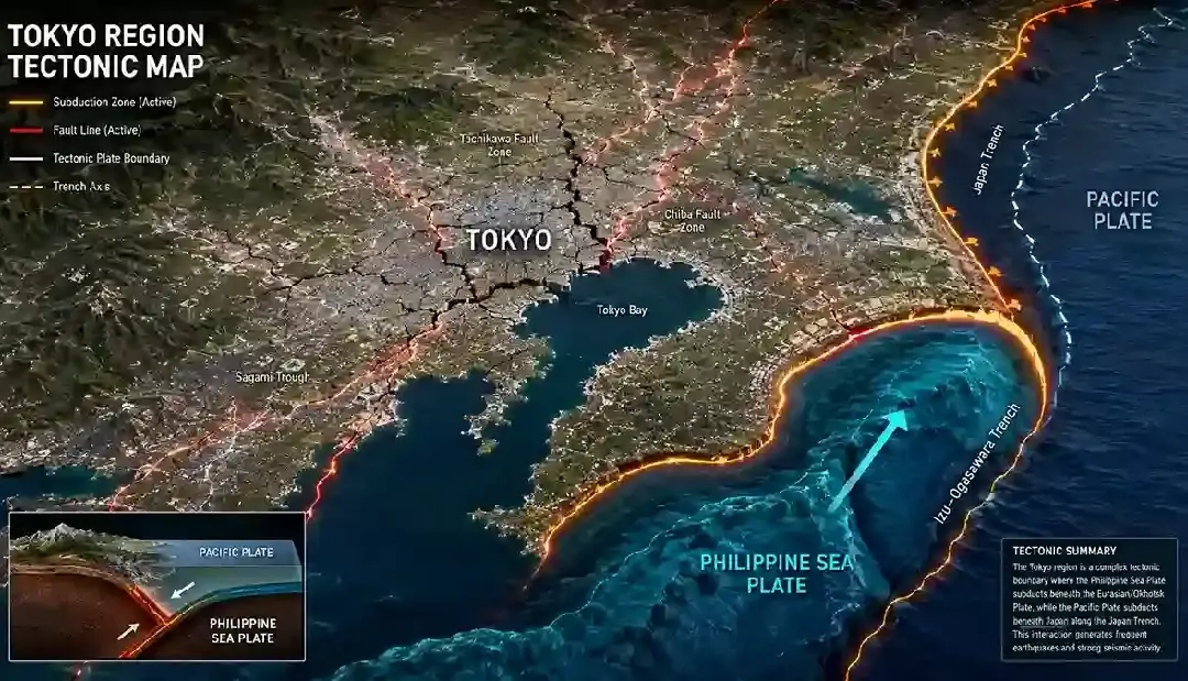 Tokyo Earthquakes