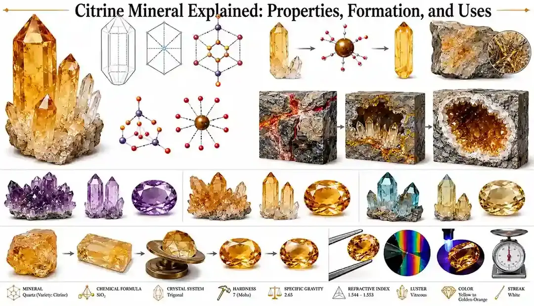 Citrine Mineral Explained