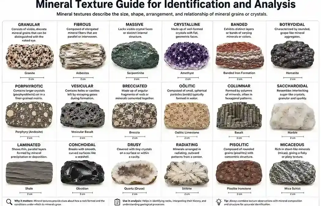 Mineral Texture Guide