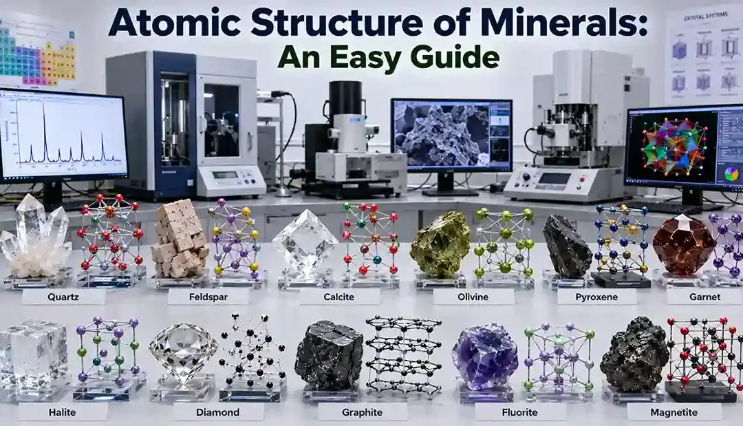 Atomic Structure of Minerals