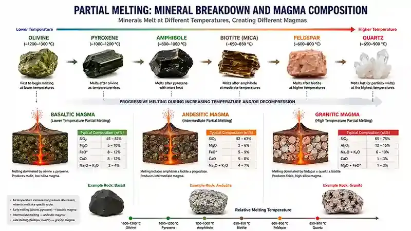Chemical Changes During Partial Melting