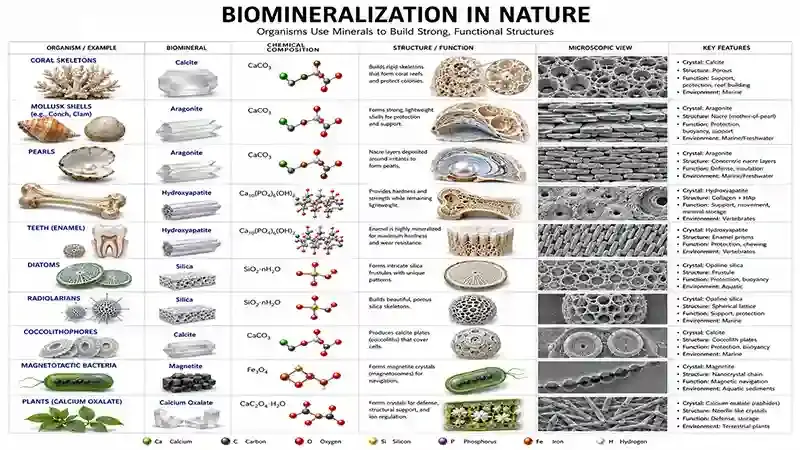 Common Biominerals