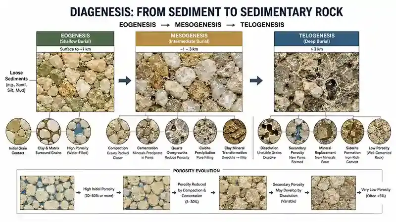 Stages of Diagenesis