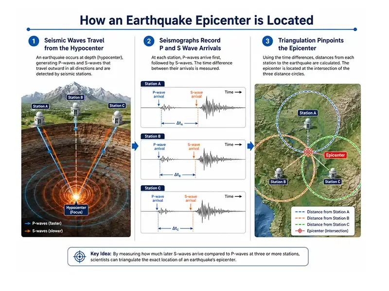 Earthquake Epicenter Located