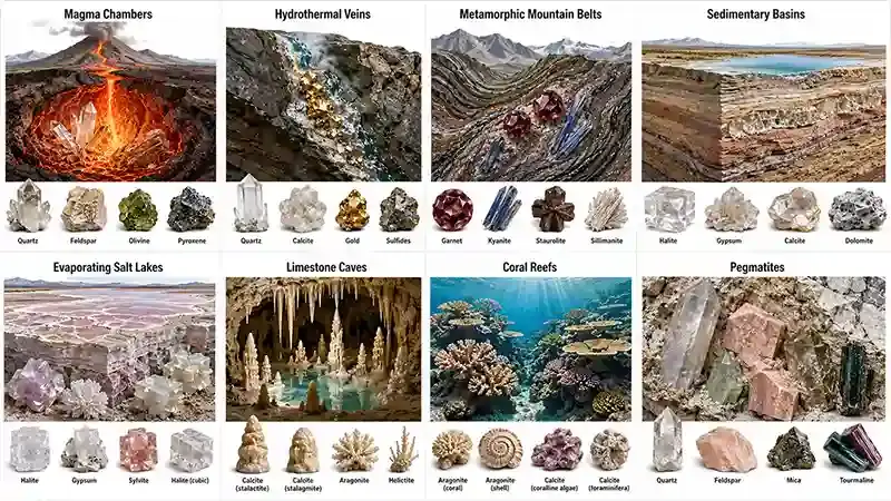Crystal Growth Environments Explained