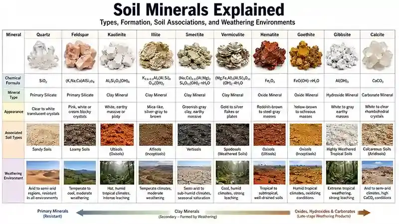 Major Soil Minerals