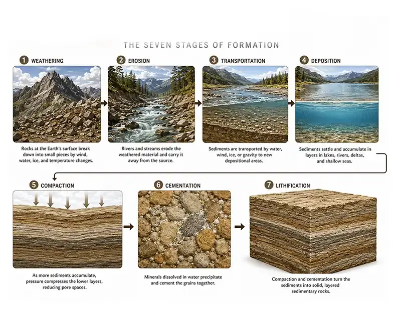 How Sedimentary Rocks Form