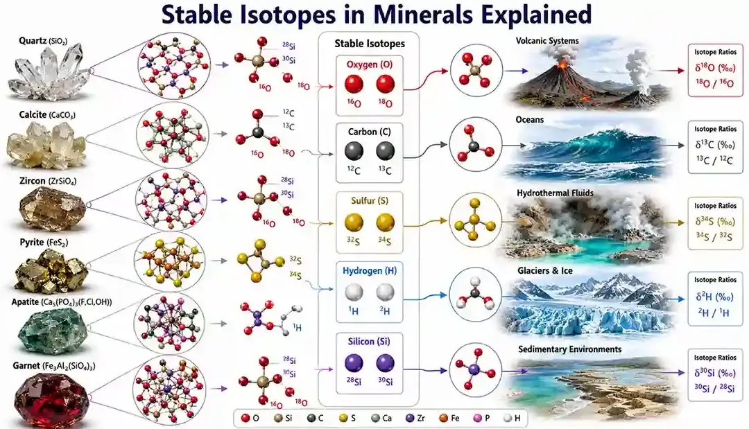 Stable Isotopes in Minerals Explained