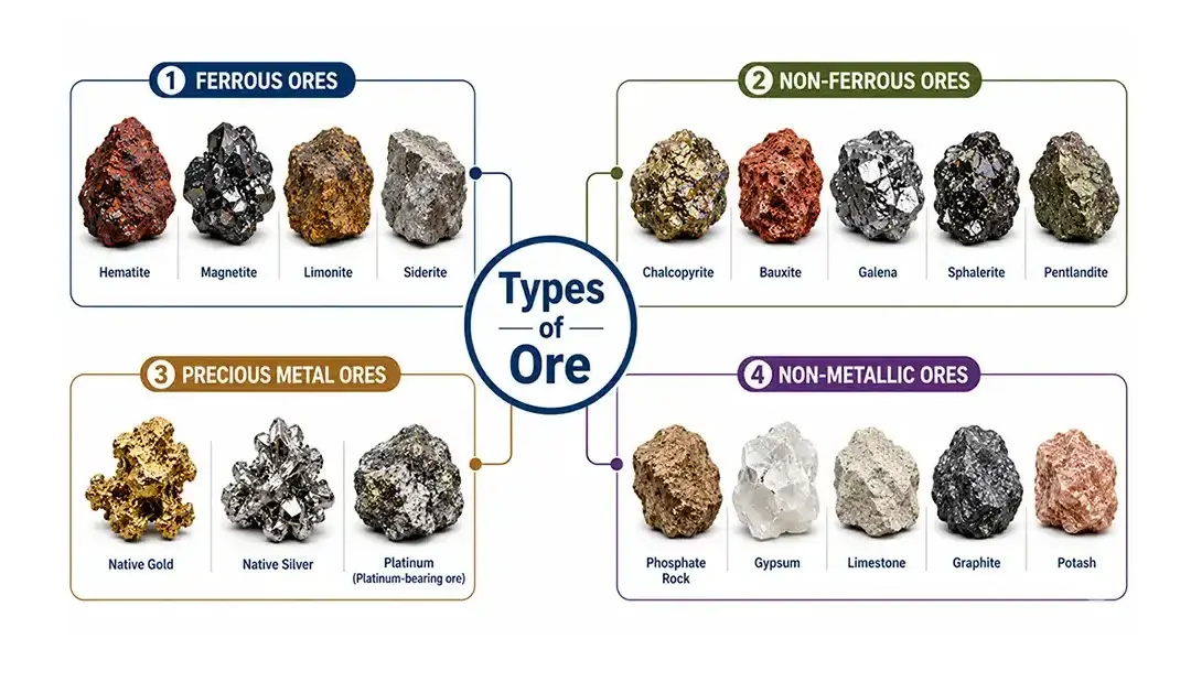 Types of Ore