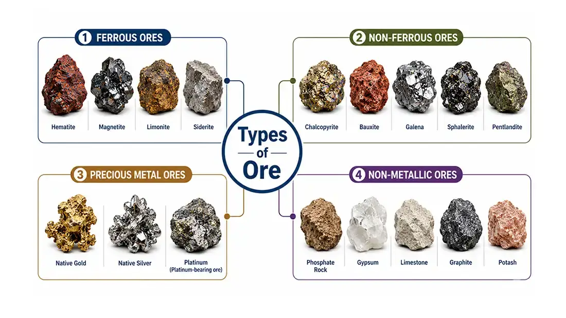 Types of Ore