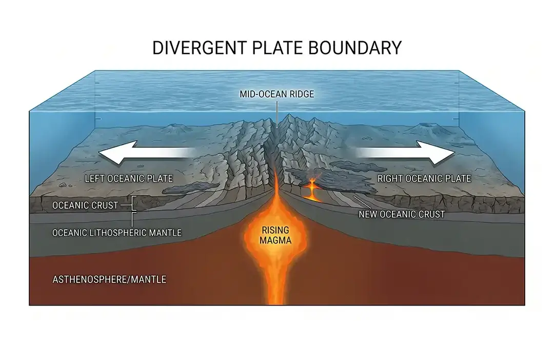 Divergent Plate Boundary