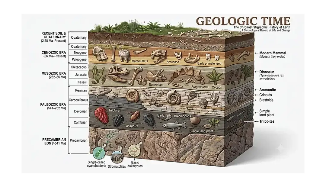 Geologic Time: Earth’s 4.6-Billion-Year Calendar