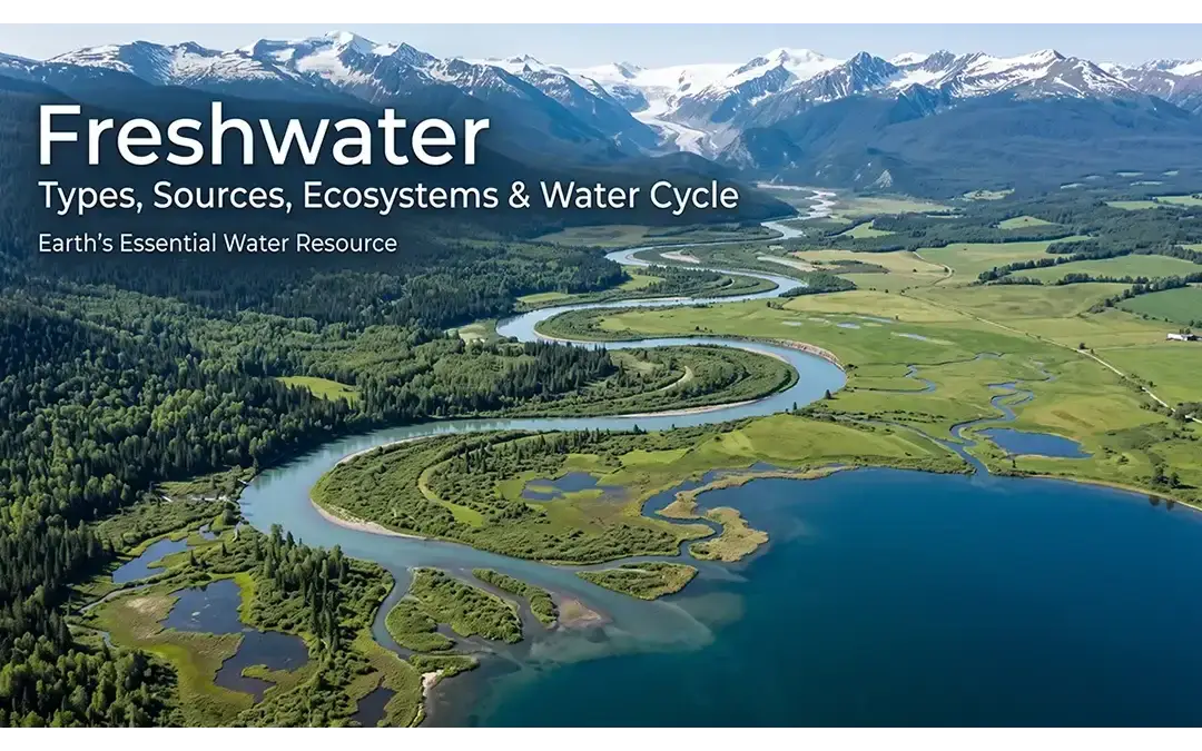 Freshwater: Types, Sources, Ecosystems, Water Cycle & Facts