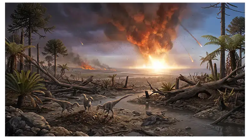 Avian dinosaurs during the end-Cretaceous extinction and survival of the bird lineage