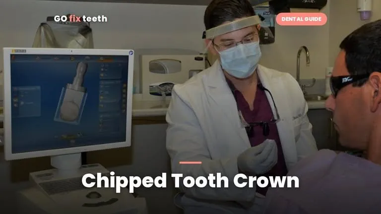 Chipped Tooth Crown: Repair, Replace, Cost & What to Do