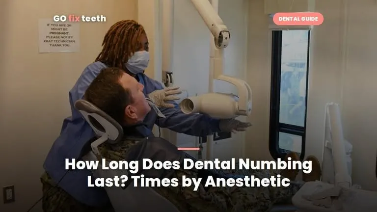How Long Does Dental Numbing Last? Times by Anesthetic