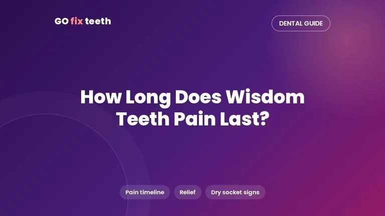 How Long Does Pain Last After Wisdom Teeth Removal?