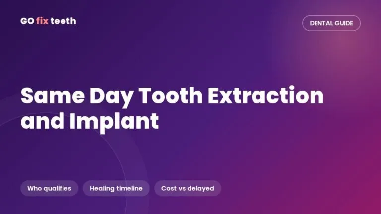 Same Day Tooth Extraction and Implant: Is It Right for You?