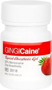Oral Pain Relief Gel with Benzocaine