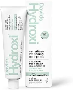 Remineralizing Toothpaste with Hydroxyapatite