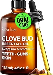 Pure Clove Essential Oil for Tooth Pain